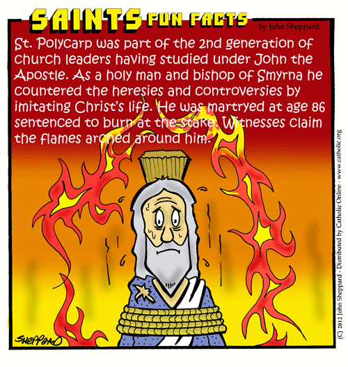 St. Polycarp Saints Fun Facts for St. Polycarp