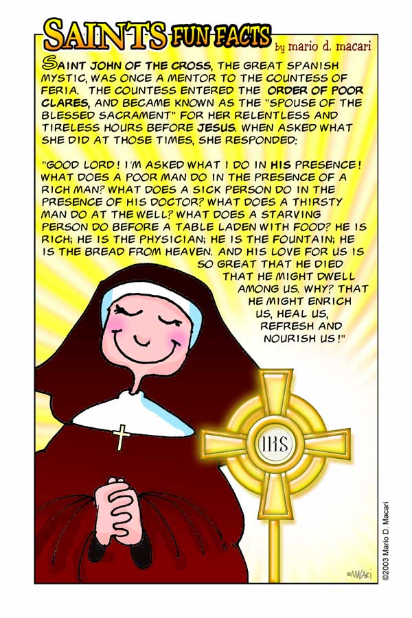 St. John of the Cross Fun Fact Image